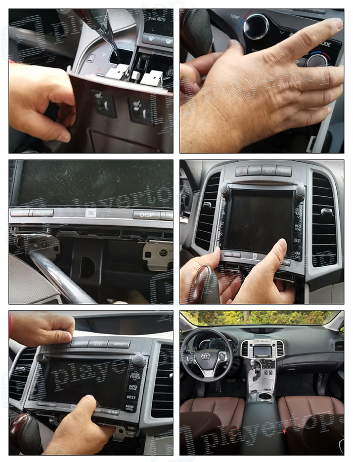 Installation autoradio Toyota venza